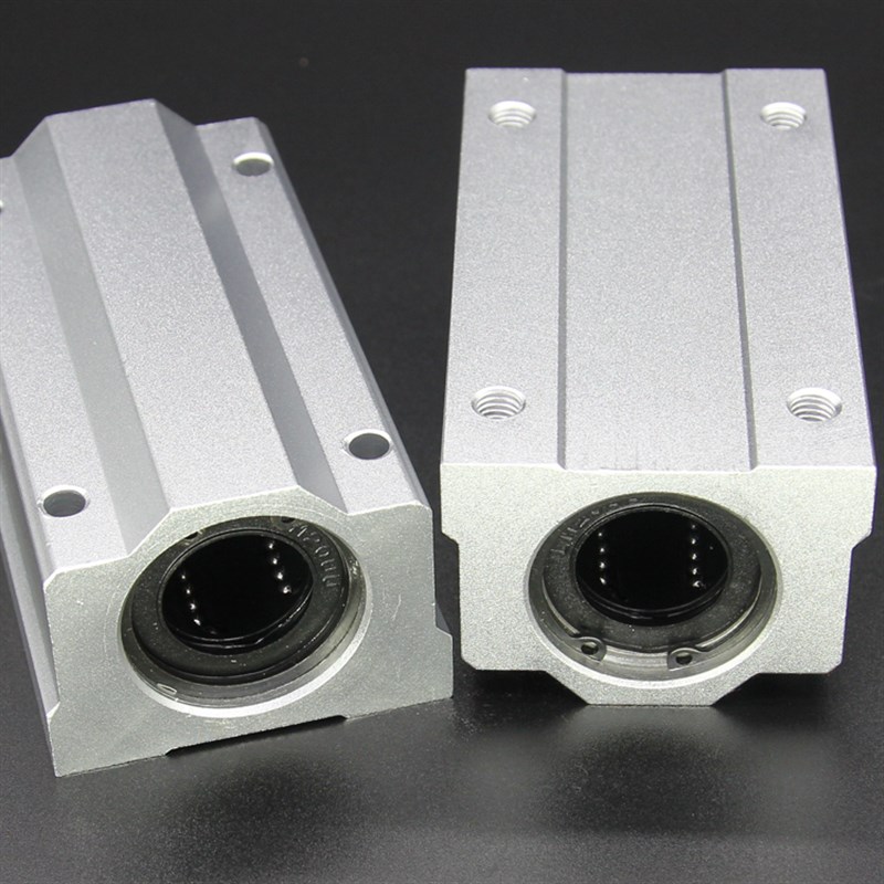 轴套SCS8L国产箱式直线加长型轴承座SC16LUU圆柱光轴导轨滑块