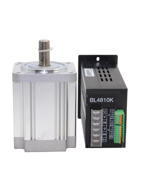 400W80直流无刷电机驱动器器装80BL100S40-445带霍尔高速马达包邮