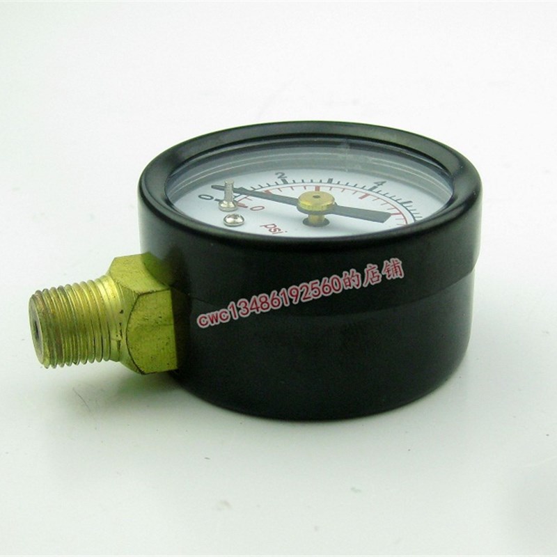 过滤器压力表/模型气泵油水分离器压力表/油水格表/水格压力表