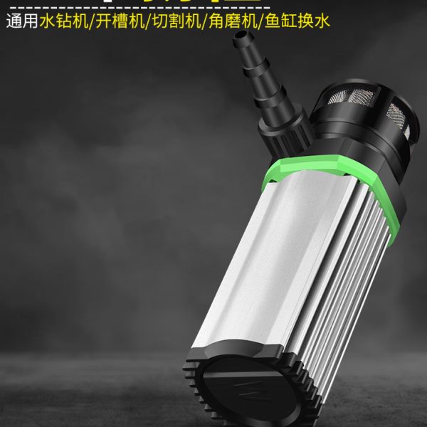 水钻水泵家用小型打孔机潜水泵切割机吸水鱼缸换水开槽机抽水泵