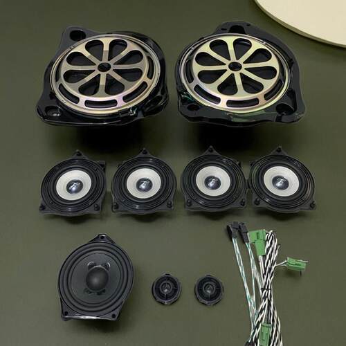 适用奔驰改装升级柏林之声音响喇叭E级C级GLCGLEC260E300L低音