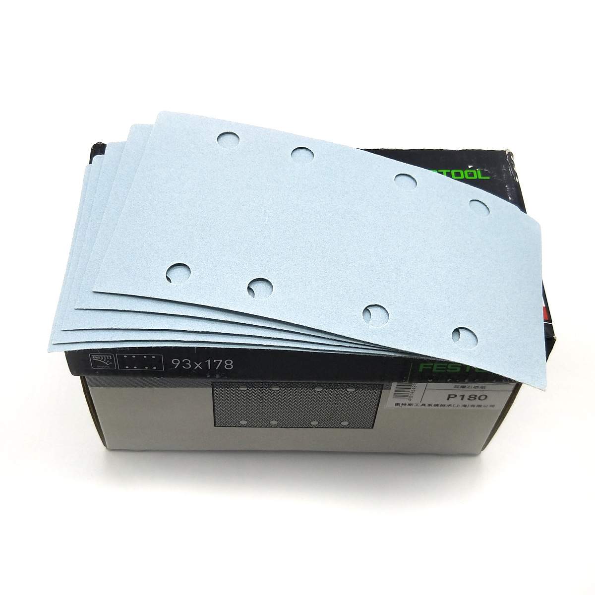 FESTOOL费斯托干磨机方形砂纸93*178石榴石抛光打磨砂纸93*175