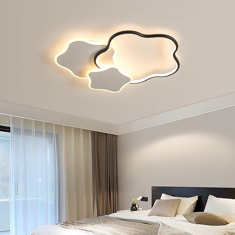 卧室天花板灯现代简约灯具创意主灯儿童房间全光谱护眼led吸顶灯