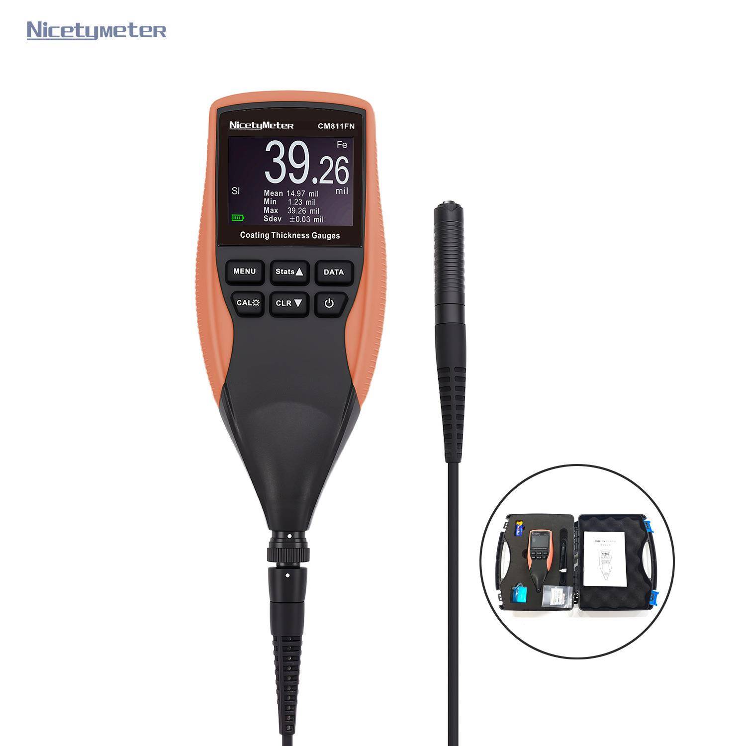 漆膜仪CM8811FN铁铝双基二合一钣金喷漆检测1500um测金属