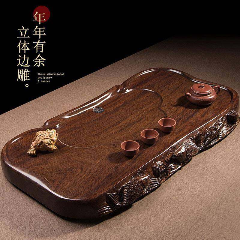 整块实木黑檀木茶盘高档茶海手工立体边雕刻大号茶台家用茶托,鲜花速递/花卉仿真/绿植园艺,割草机/草坪机,淘宝优惠券,粉丝福利购,淘宝优惠卷