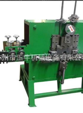 机械式铁线打扣机四方扣机D字扣成型机钢丝打钩机