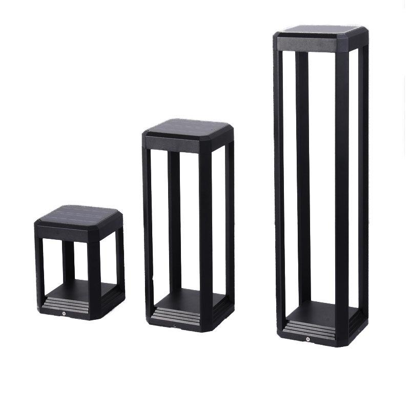 太阳能草坪灯户外防水庭院灯小区别墅花园柱头灯景观室外简约路灯