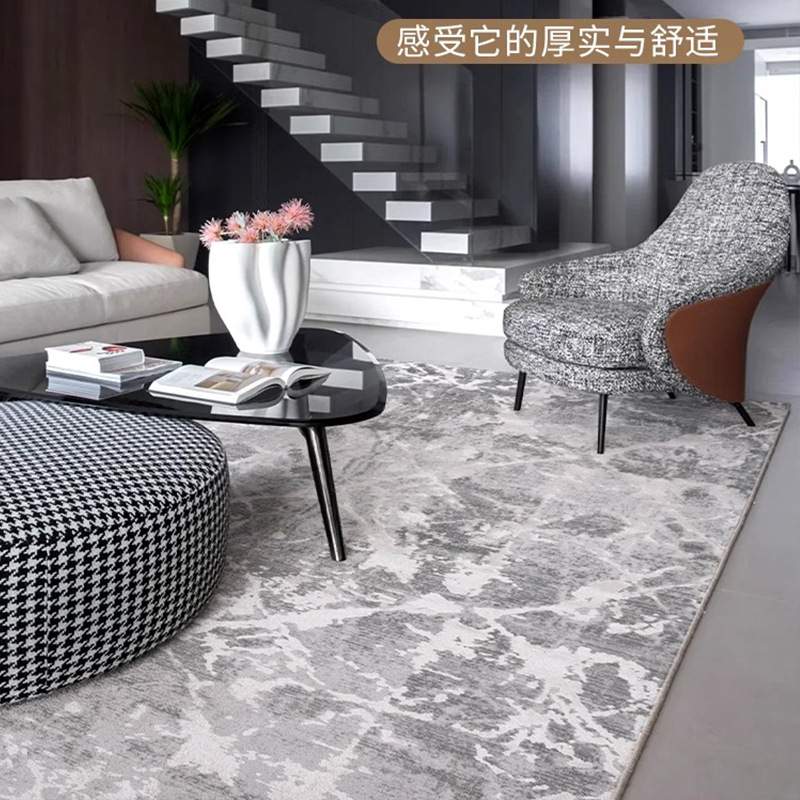 土耳其地毯客厅轻奢高级意式极简别墅沙发毯现代简约2024新款抽象