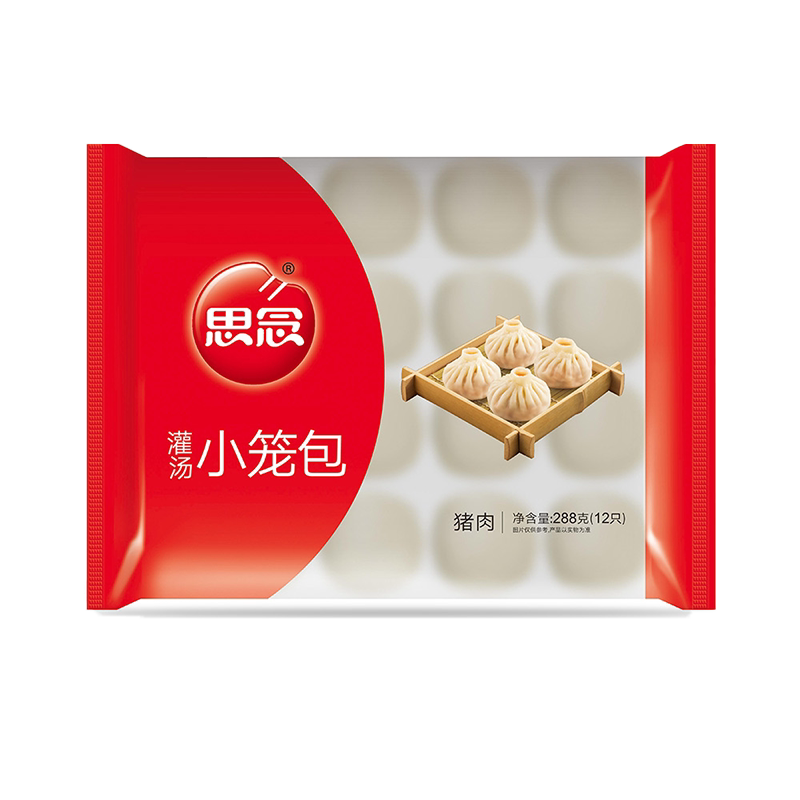 思念灌汤小笼包288g早餐茶点包点