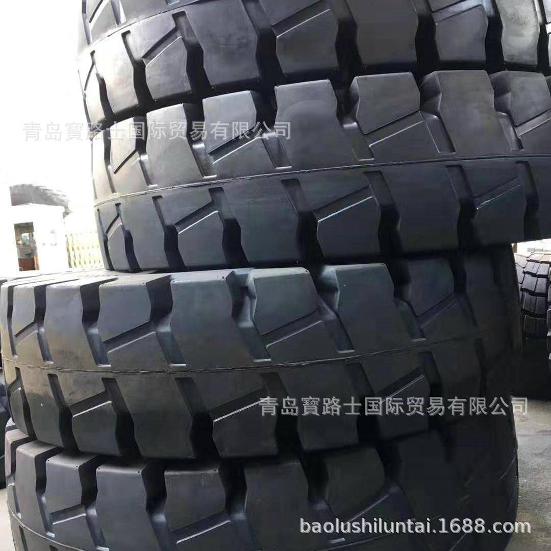 斜交工程机械轮胎 14.00-24 液压平板车轮胎 实心轮胎
