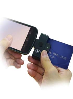 现货：MicroUSB OTG接口折叠接触式芯片卡读写器 读卡器ACR38U-ND