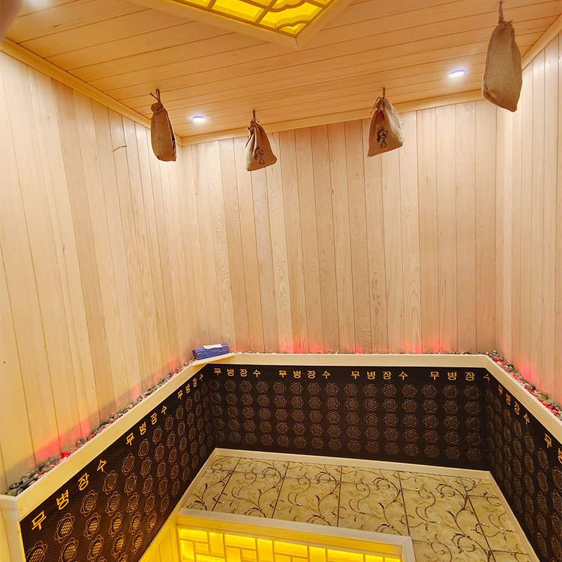 原木能量汗蒸房家用小型汗蒸房浴场洗浴中心汗蒸设备安装多少钱