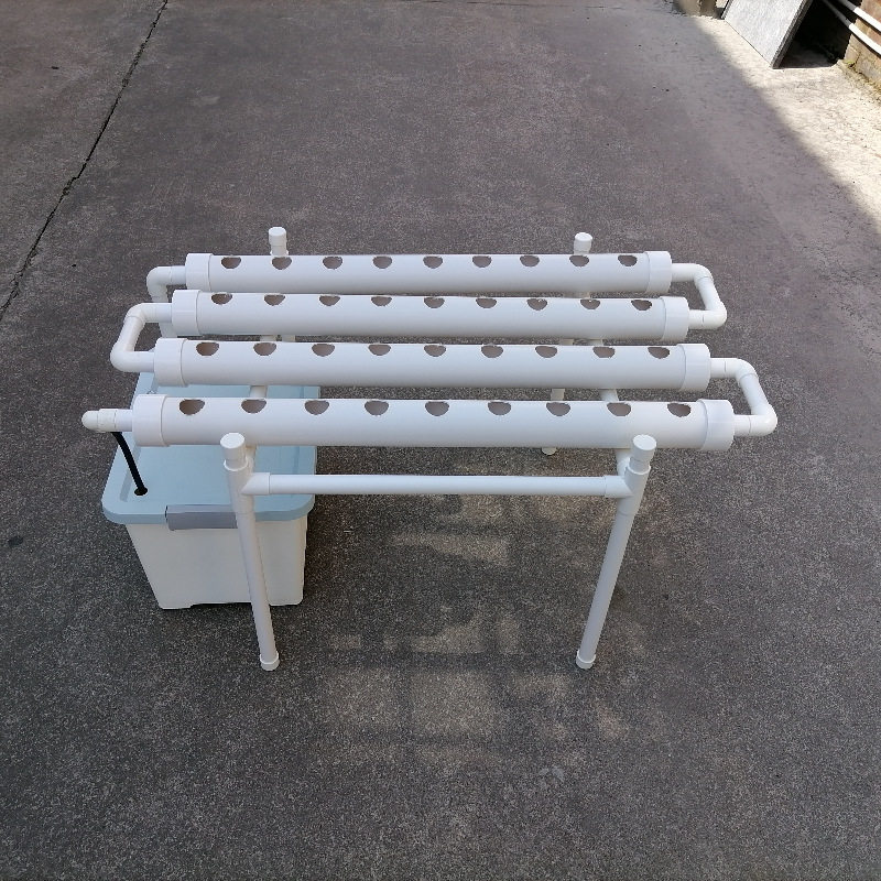 水培系统平铺式管道种菜机阳台无土栽培设备自动化水耕蔬菜种植架