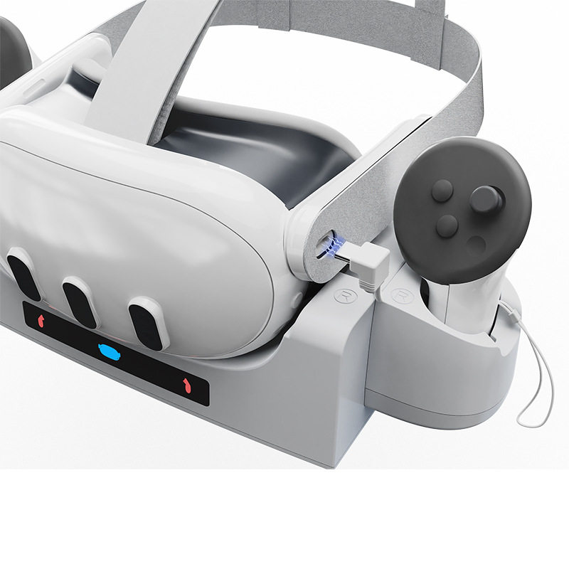 Oculus/Meta Quest 3VR眼镜充电底座VR配件可壁挂式触点手柄座充