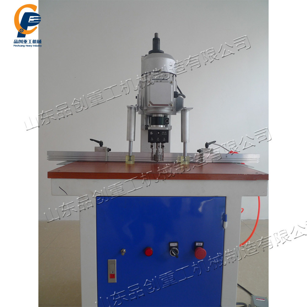 单头木工板材铰链钻 书桌衣柜门垂直开孔机 板式家具气动钻孔机
