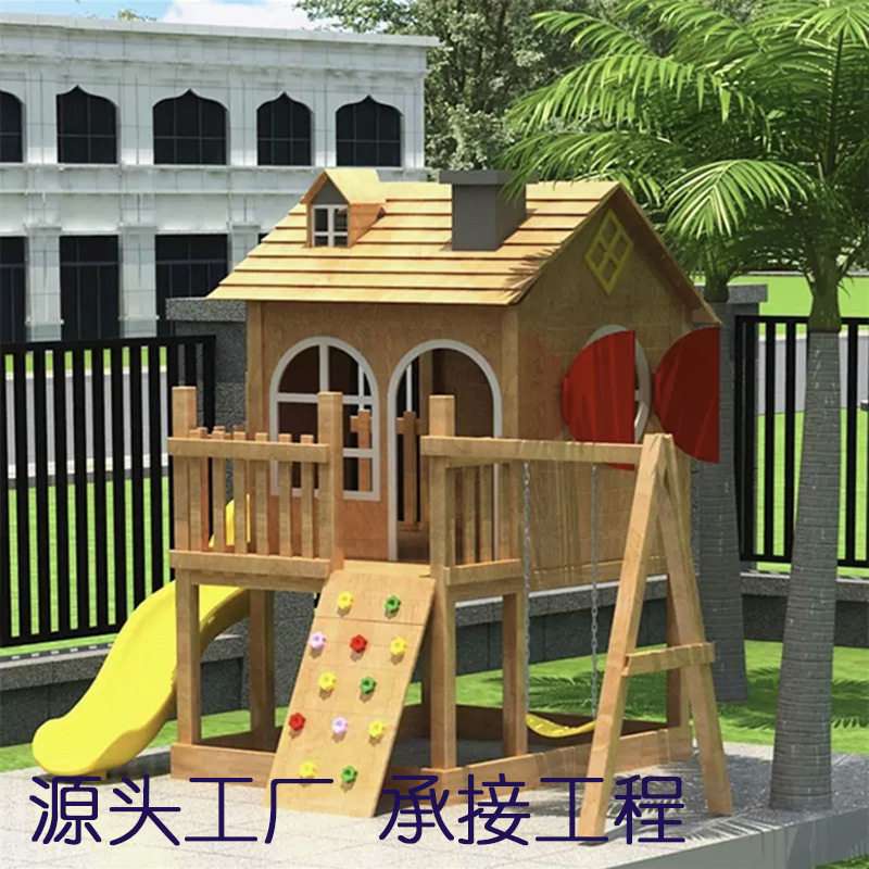 定制户外景区露营移动儿童小木屋