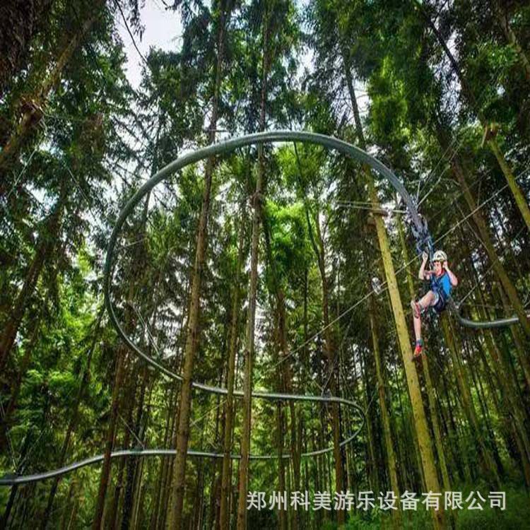 广东珠海户外闯关项目非标丛林儿童拓展游乐设备树上穿越器材