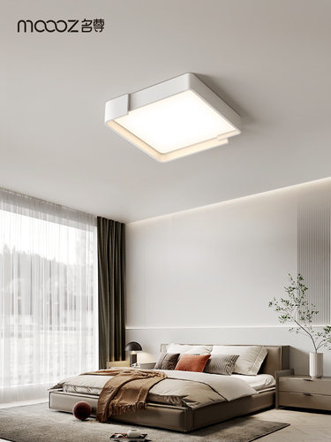 2023北欧方形LED卧室吸顶灯