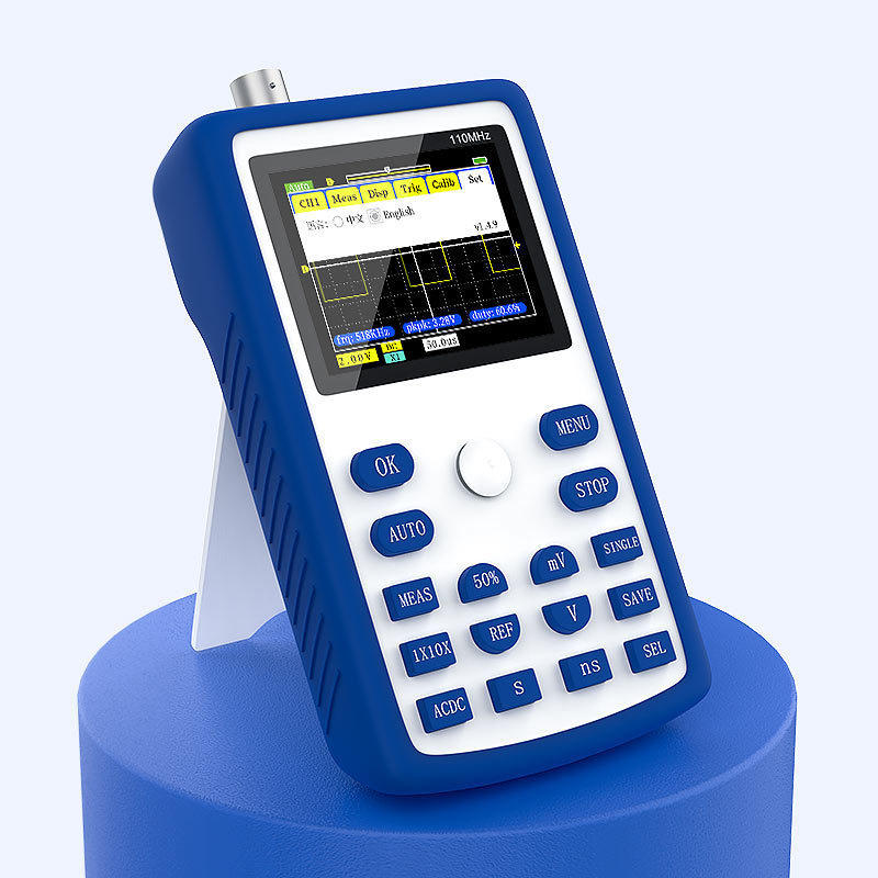 FNIRSI 1C15 手持小型示波器便携式数字示波表变频器检测汽修用