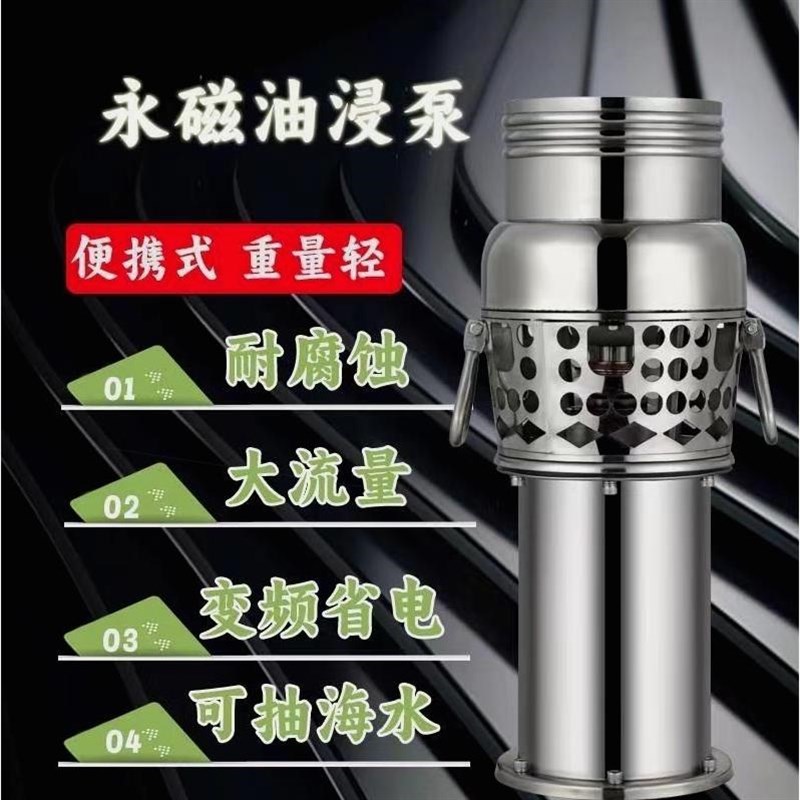 德国进口永磁变频潜水泵不锈钢便携水泵轻便型新款水泵380伏海水