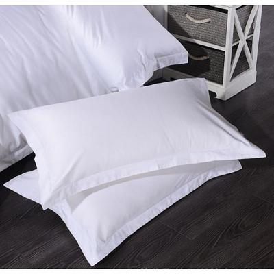 1pcs Bedding white cotton / polyester Pillowcase Pillow case