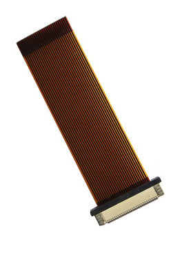 软排线1.0间距10/12/14/15/17/18/20/23/24/25/30/pin芯黄色FPC线