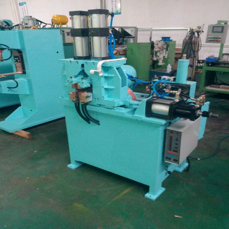 新品扁钢闪光对焊机 圆管自动焊接设备 UN150KVA方管气动碰焊机