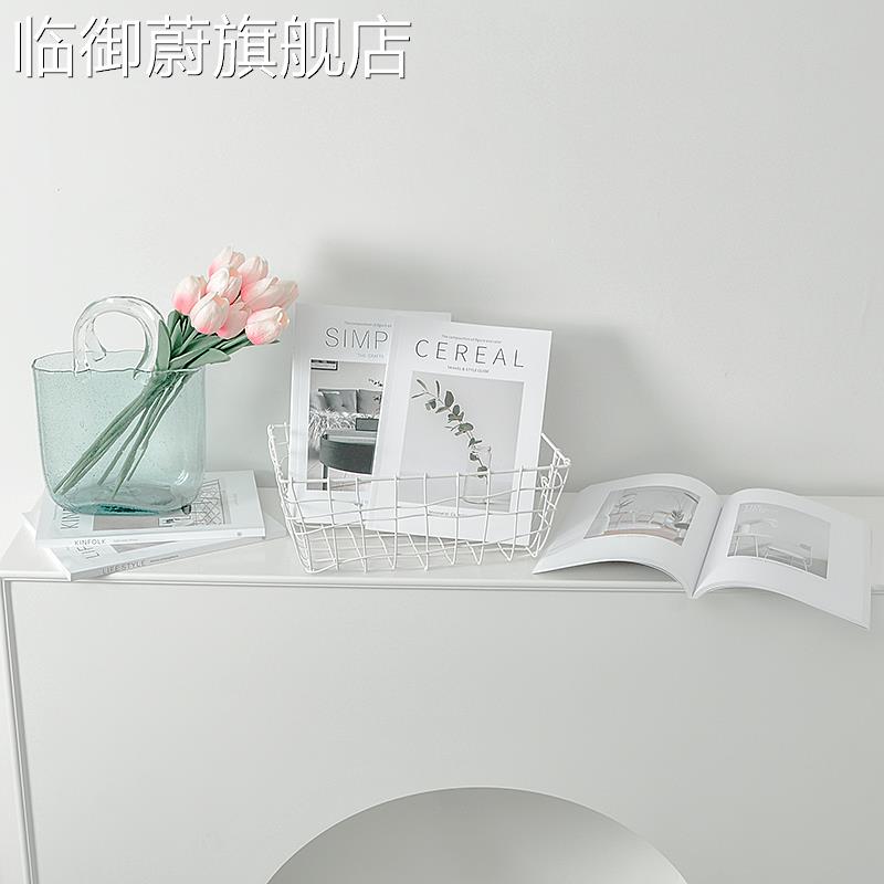 ins英文杂志仿真书籍样板间装饰摆件网红拍照摄影道具可翻页假书