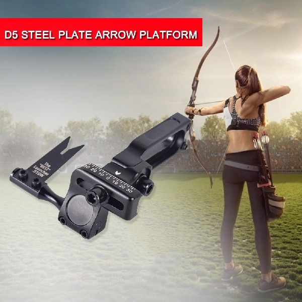 Archery Arrows Hold Stand Steel Sheet Arrow Rest Left Right