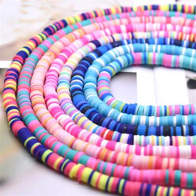New Color 6mm DIY Jewelry Findings Clay Beads for Jewelry Ma