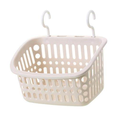 篮筐浴室塑料挂钩子厨浴室挂篮挂钩吊篮创意房置物架带小挂蓝