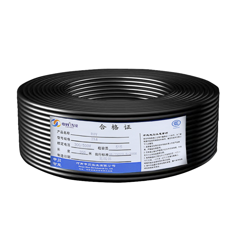 RVVP屏蔽线2芯3 4芯 0.5 0.75 1.0 1.5 2.5平方控制电缆RVV信号线