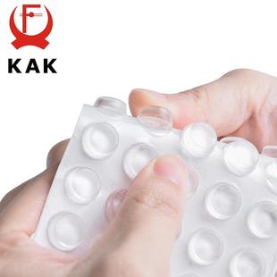 KAK 30-80PCS Self Adhesive Silicone Furniture Pads Cabinet B