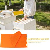 Bees Basis Bee 2pcs Mould Hive Sheet Silicone Press Reusable