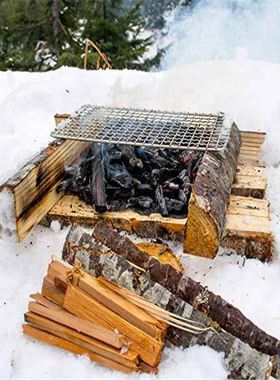 Stainless Steel Barbecue Grill Net Meshes Grate Wire Net