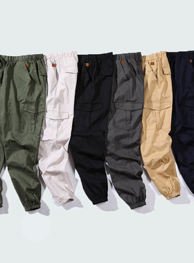 Hip Hop Joggers Cargo Pants Men Harem Pants 2021 Casual Mult