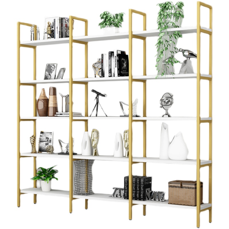 产品展示架货架多层置物架落地花店隔断陈列架子化妆品样品展示柜