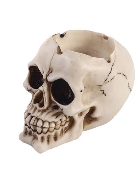 物菸灰缸骷颅圣头个节件礼物居树家摆脂骷髅头万0315节礼动品头日