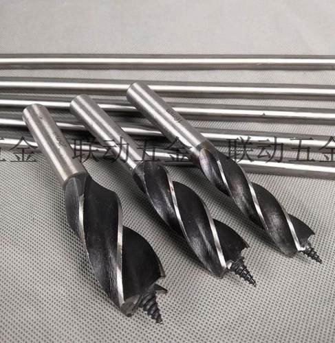 木材专用钻孔器电动起子四槽加长木工钻头麻花支罗钻冲击钻钻孔器