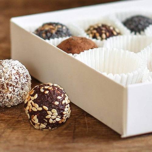 100Pcs Pure White Cupcake Liners Food Grade Paper Cup