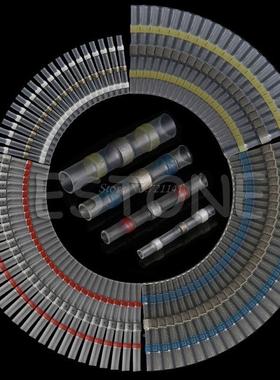 100pcas 26-10 AWG Wa terproofRXM Solder SeleveHet Shrink But