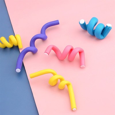 10pcs Flexible Hair Curling Rod Hair Curler Makers Soft Foam