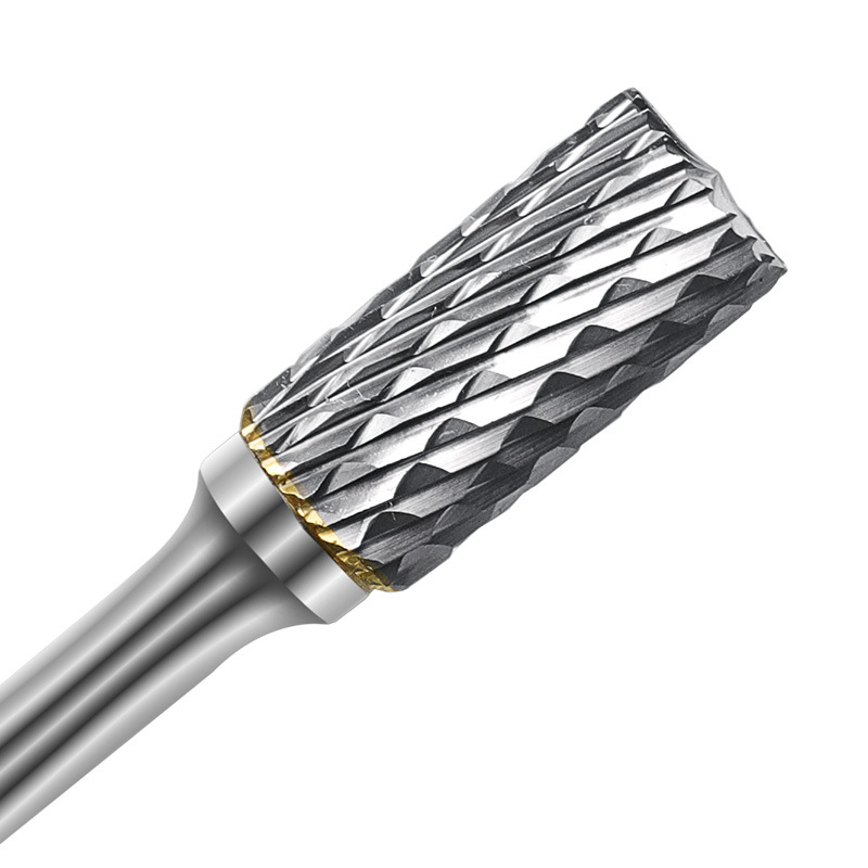 双槽旋转锉刀 钨钢磨头8件套 硬质合金头旋转锉 钨钢铣刀钻头