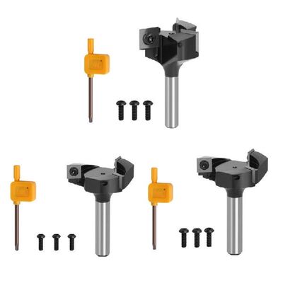 8/12/12.7mm Shank Surfacing Router Bit Insert-Style