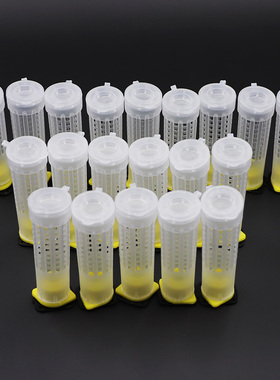 极速200 Sets Queen Bee Protection Cages Queen Bee Cell Cup