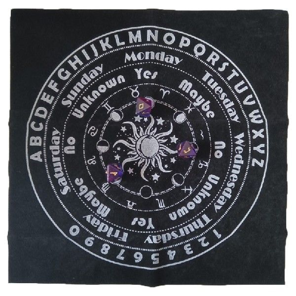 30x30cm Art Pagan Altar Cloth Tablecloth Divination Game