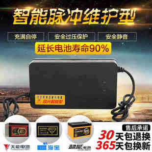 电动车电瓶车载充电器36V48V12AH60V64V72V80V84V96V20A32A 包邮