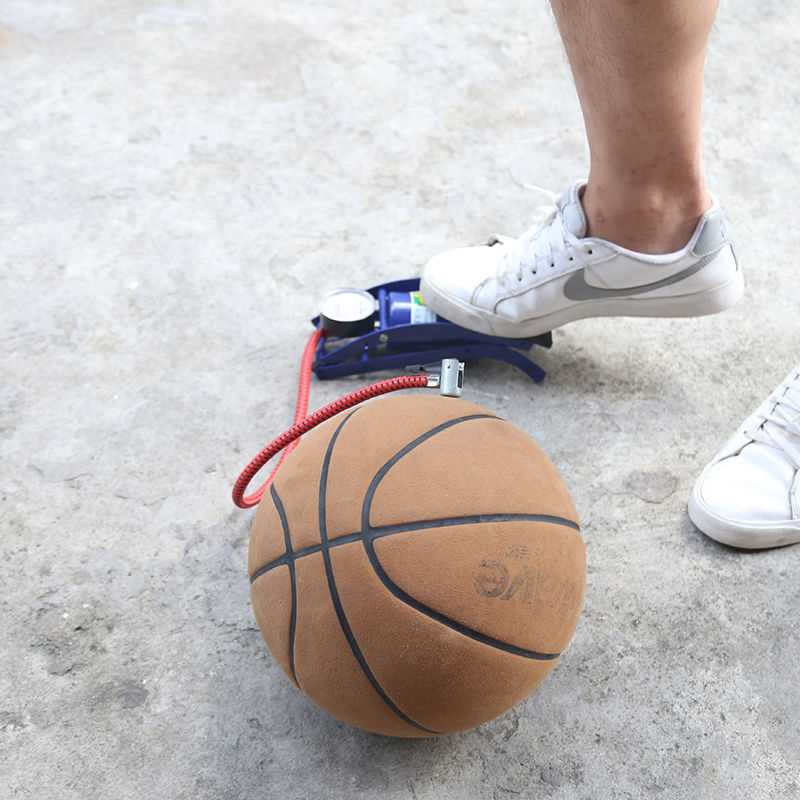 。迷你脚踏打气筒 可携式高压脚车踏打气泵 汽用车载汽车用脚踩充