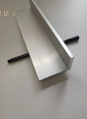 6063角铝60406毫米 90度不等边直角硬质铝合金 L型三角铝型材