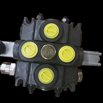 极速DCV140/200大流量高压开山采矿钻机专用手动液压多路换向阀分